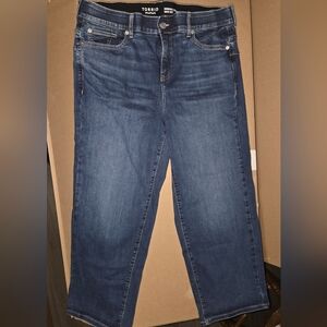 Torrid Dark Blue Bombshell Wide Leg